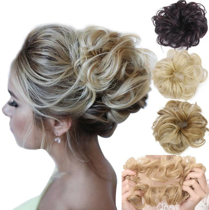 BloomBun™  Messy Rose Bun
